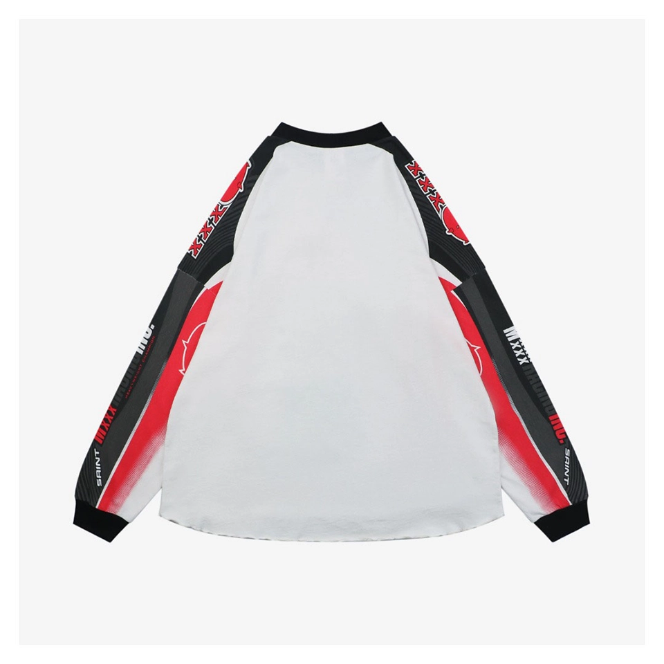 Saint Michael Devil & Angel Racing Graphic Shirt Back view