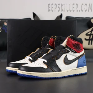 Fragment Design x Union LA x Jordan 1 Retro High OG 'Varsity Red'4