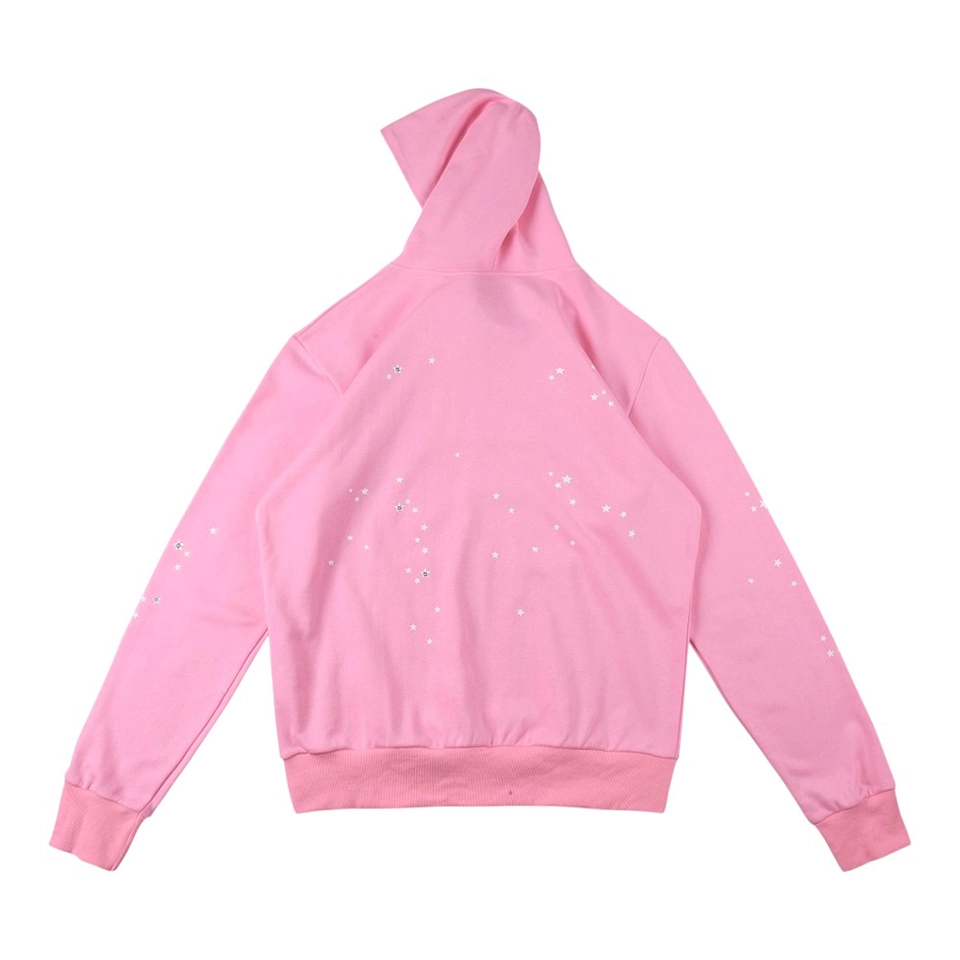 Sp5der Atlanta Web Star Hoodie Back view