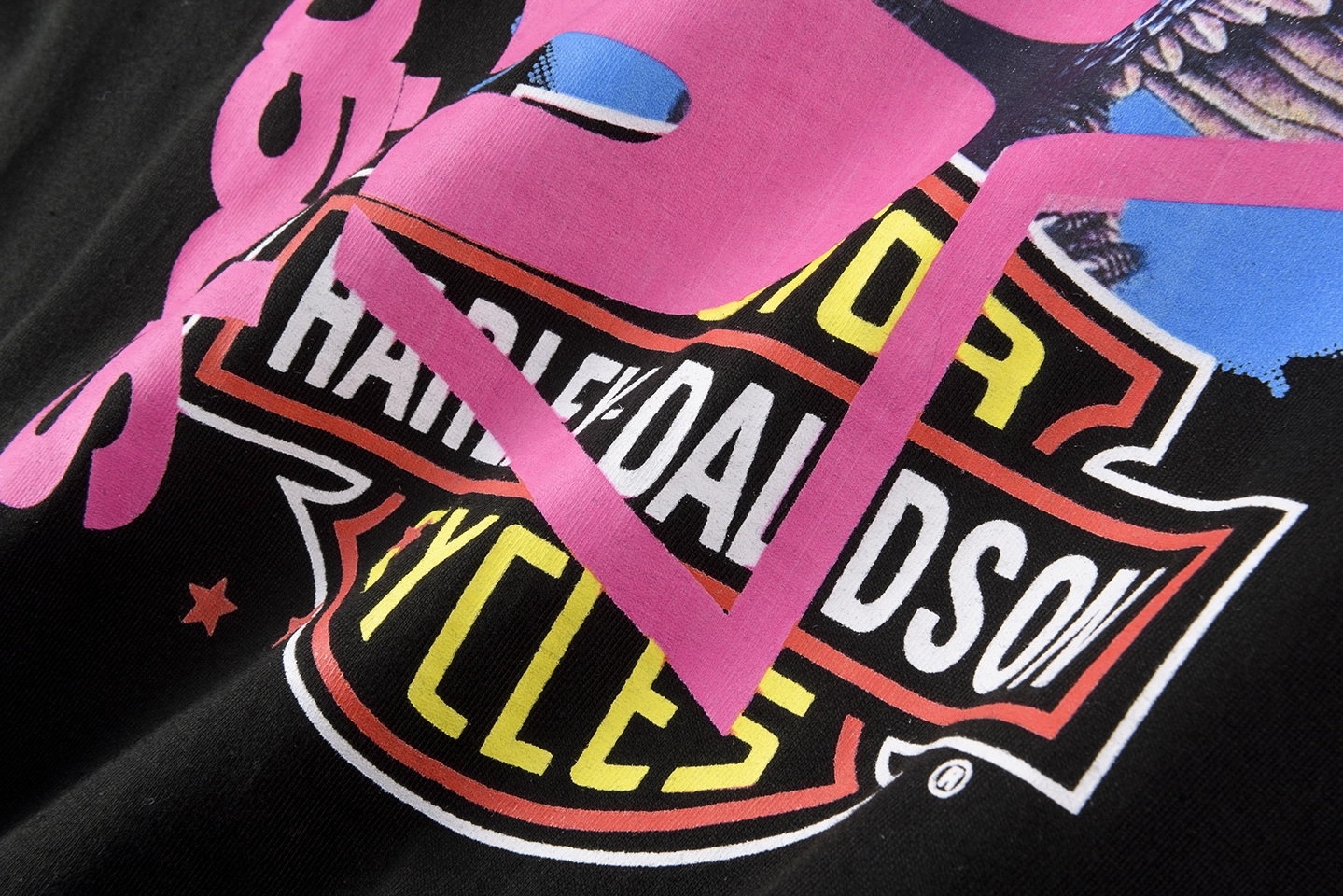 Sp5der Harley Flame Star Graphic T-Shirt2