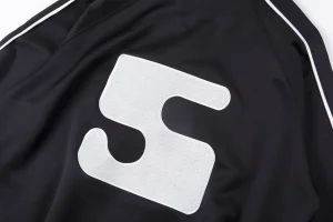 Sp5der Midnight Ivory Stripe Track Jacket6