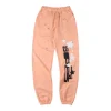 Sp5der Peach Star Logo Graphic Sweatpants