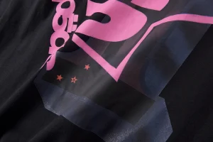 Sp5der Pink Star Logo Shirt1