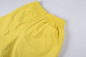 Sp5der Sunburst Yellow Logo Graphic Shorts9