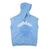 Sp5der Web Sleeveless Hoodie