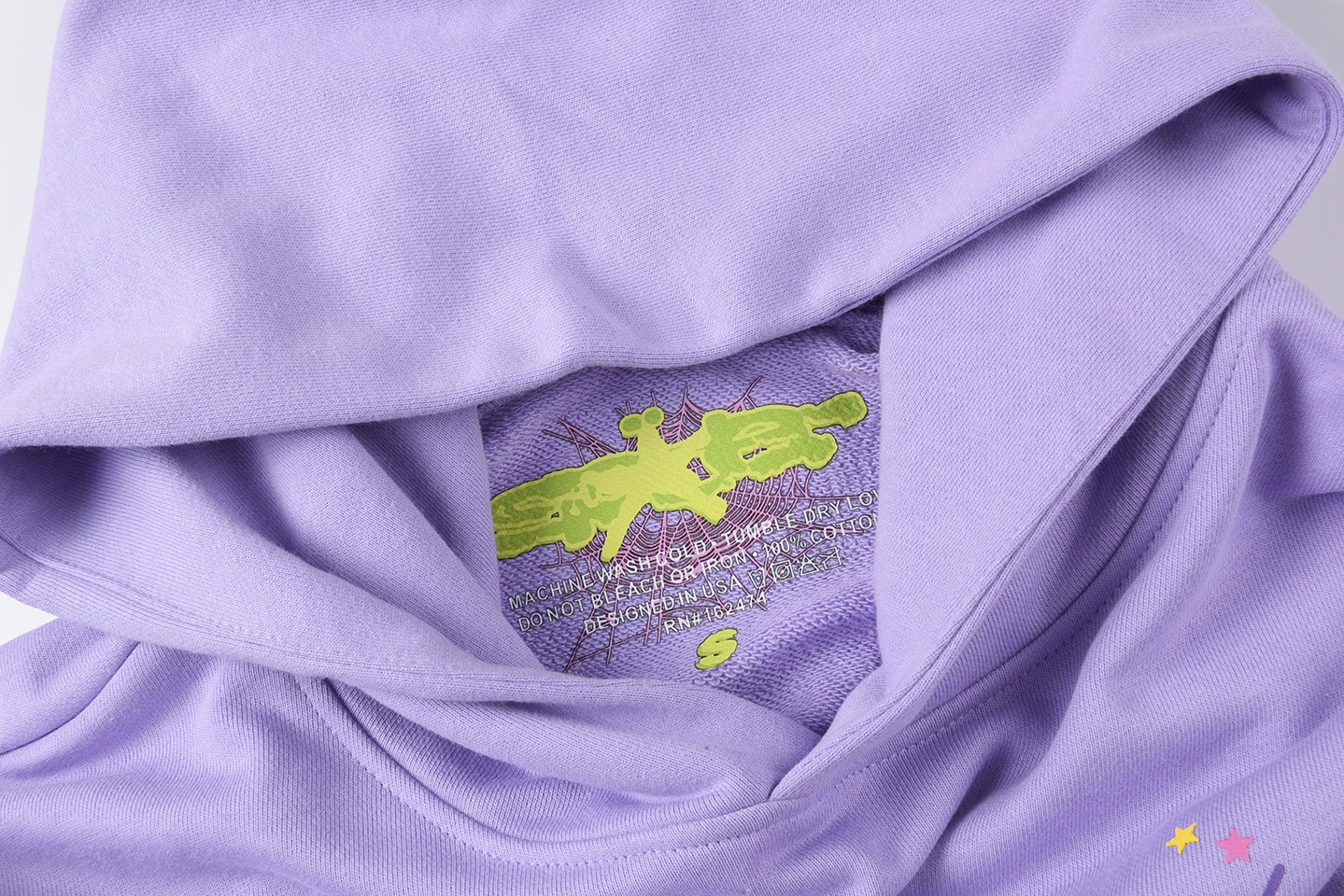 Sp5der Web Star Graphic Hoodie4