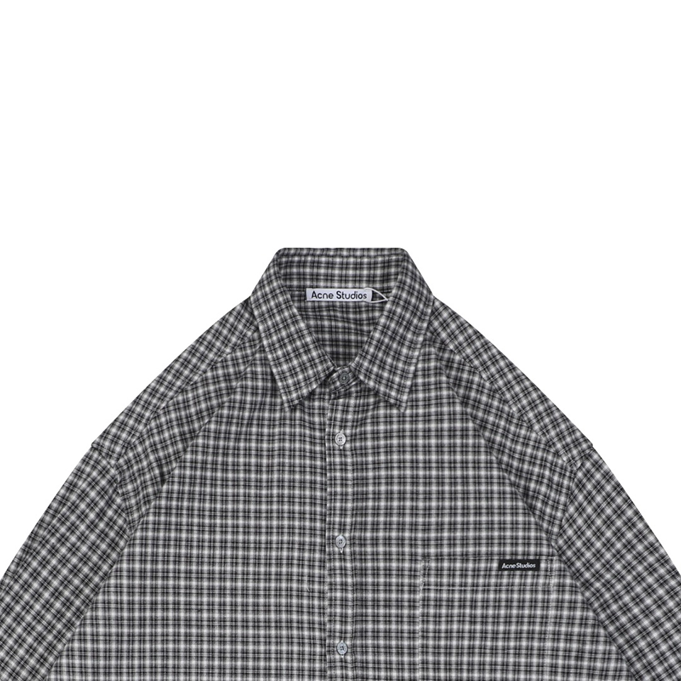 Acne Studios Pocket Label Check Flannel Shirt3.jpeg