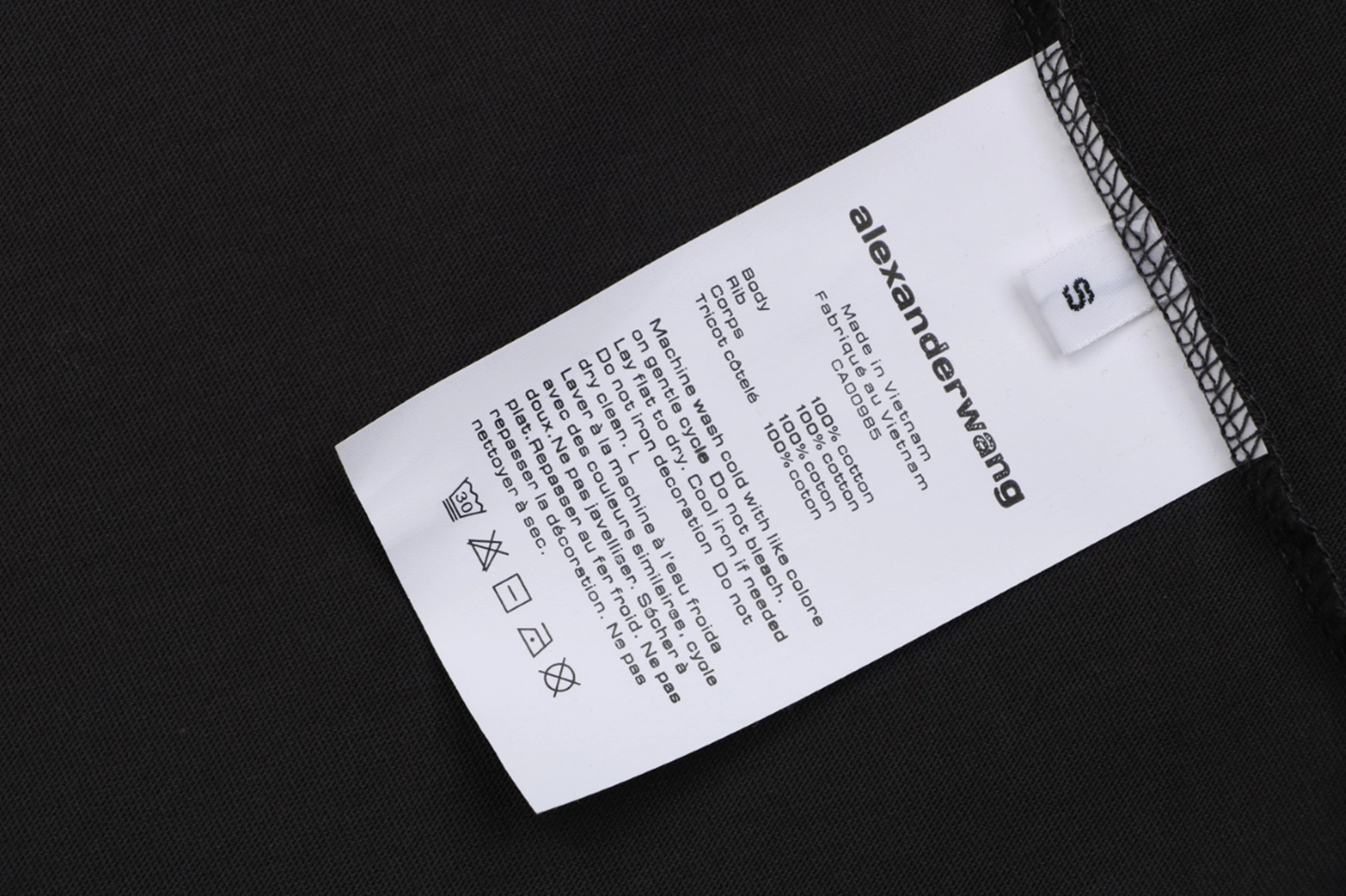 Alexander Wang Retro Shield Logo Graphic Washed Cotton Shirt9.jpg