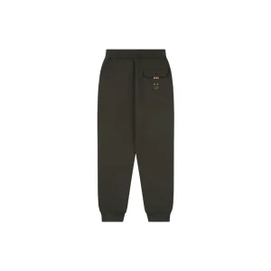 Burberry BT Logo Embroidered Cotton Sweatpants Back view