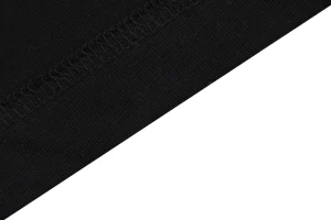 Burberry Color Equestrian Knight Embroidered Washed Cotton T-Shirt Black