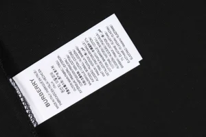 Burberry Equestrian Knight Embroidery T-Shirt Wash label