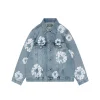 Denim Tears Cotton Wreath Selvedge Denim Jacket (Blue/Black)