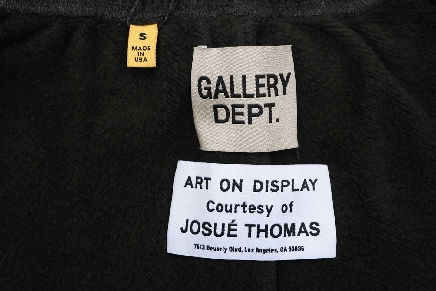 Gallery Dept Distressed Logo Flared Sweatpants8.jpeg