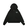 Gallery Dept Vintage Washed Logo Zip-Up Hoodie