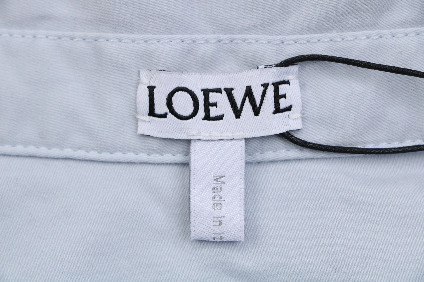 Loewe Anagram Hooded Shirt Jacket Brand label
