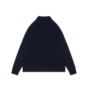 Miu Miu Logo Embroidered Cotton Polo Shirt Back view