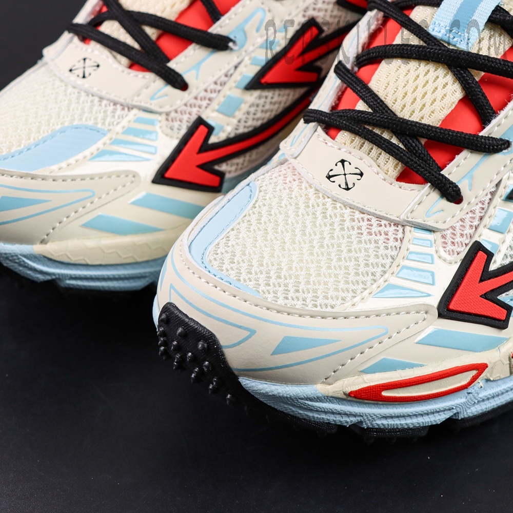 Off-White Be Right Back Arrow mesh sneakers8