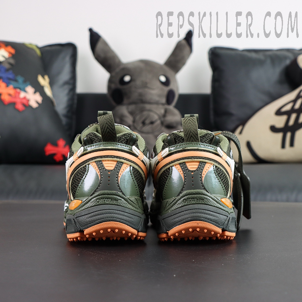 Off-White Be Right Back 'Military Green Peach'3