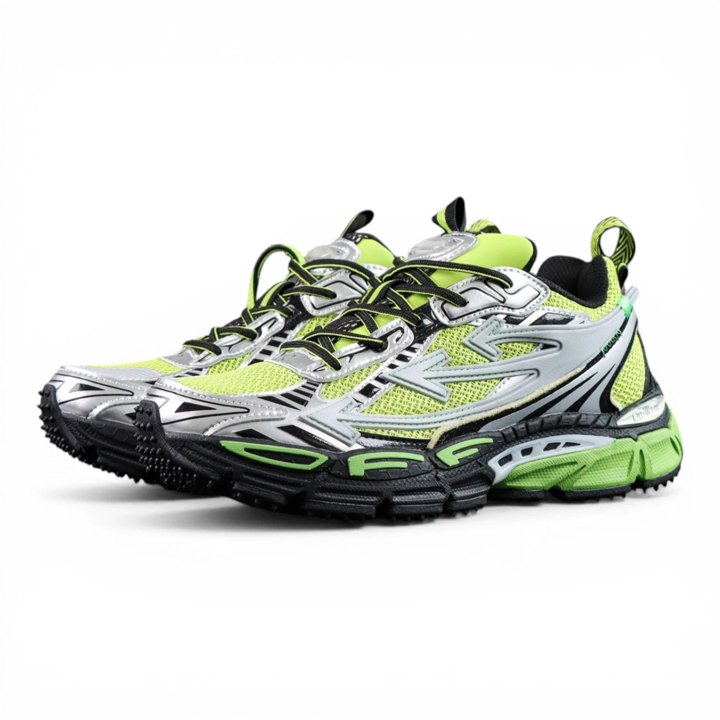 Off-White Be Right Back 'Silver Green Fluo'