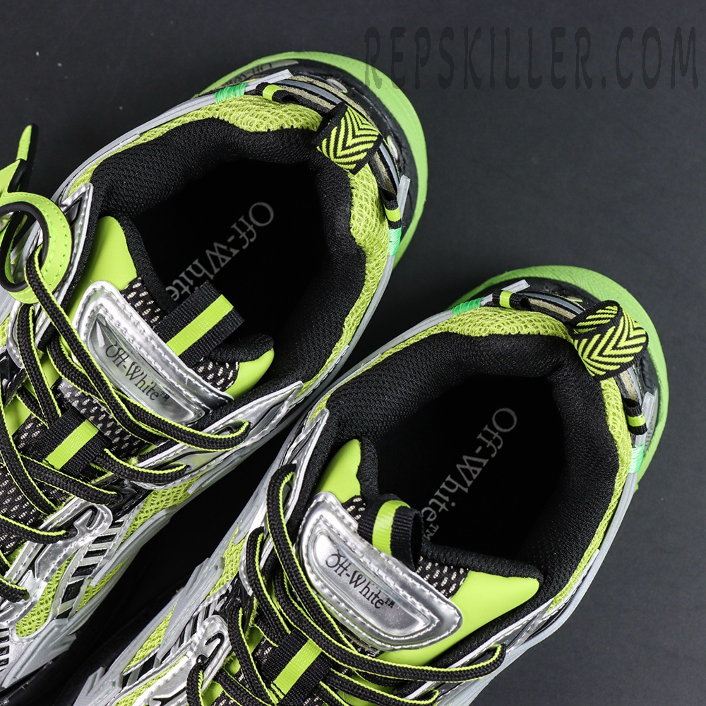 Off-White Be Right Back 'Silver Green Fluo'8