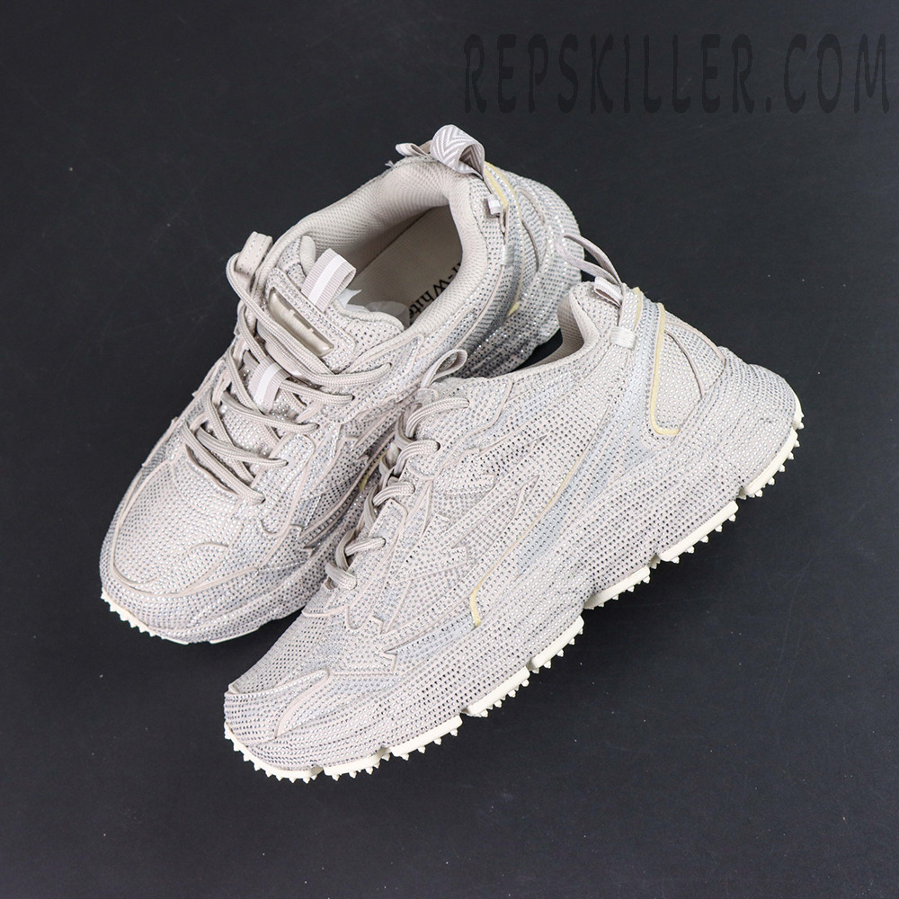 Off-White Be Right Back Sneakers Silver1