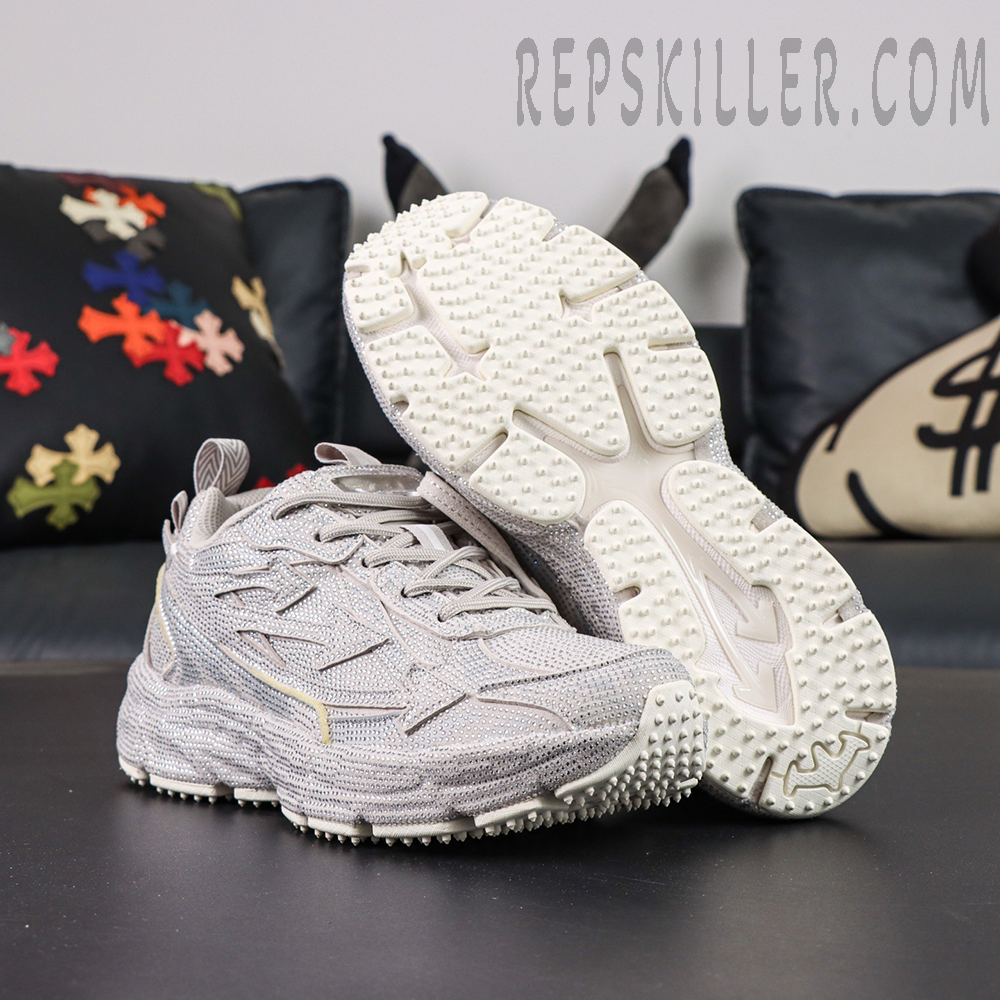 Off-White Be Right Back Sneakers Silver4