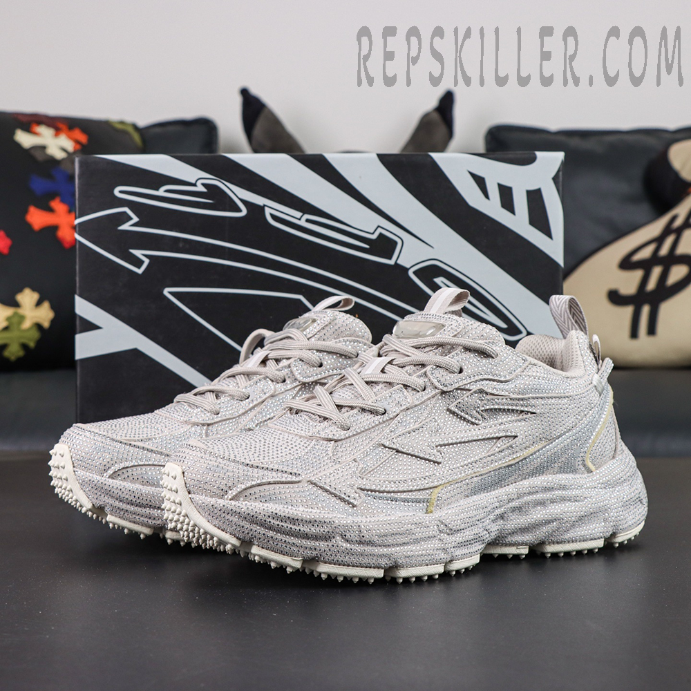 Off-White Be Right Back Sneakers Silver
