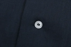 Ralph Lauren Linen Pony Logo T-Shirt Button
