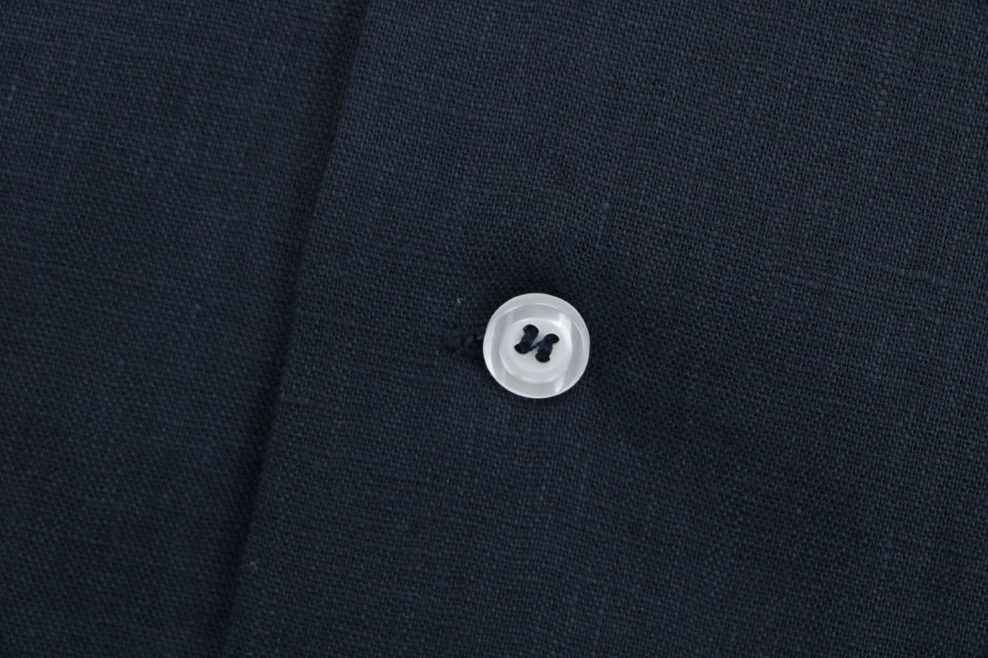 Ralph Lauren Linen Pony Logo T-Shirt Button