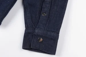 Sp5der Atlanta Downs Embroidered Dark Denim Jacket7