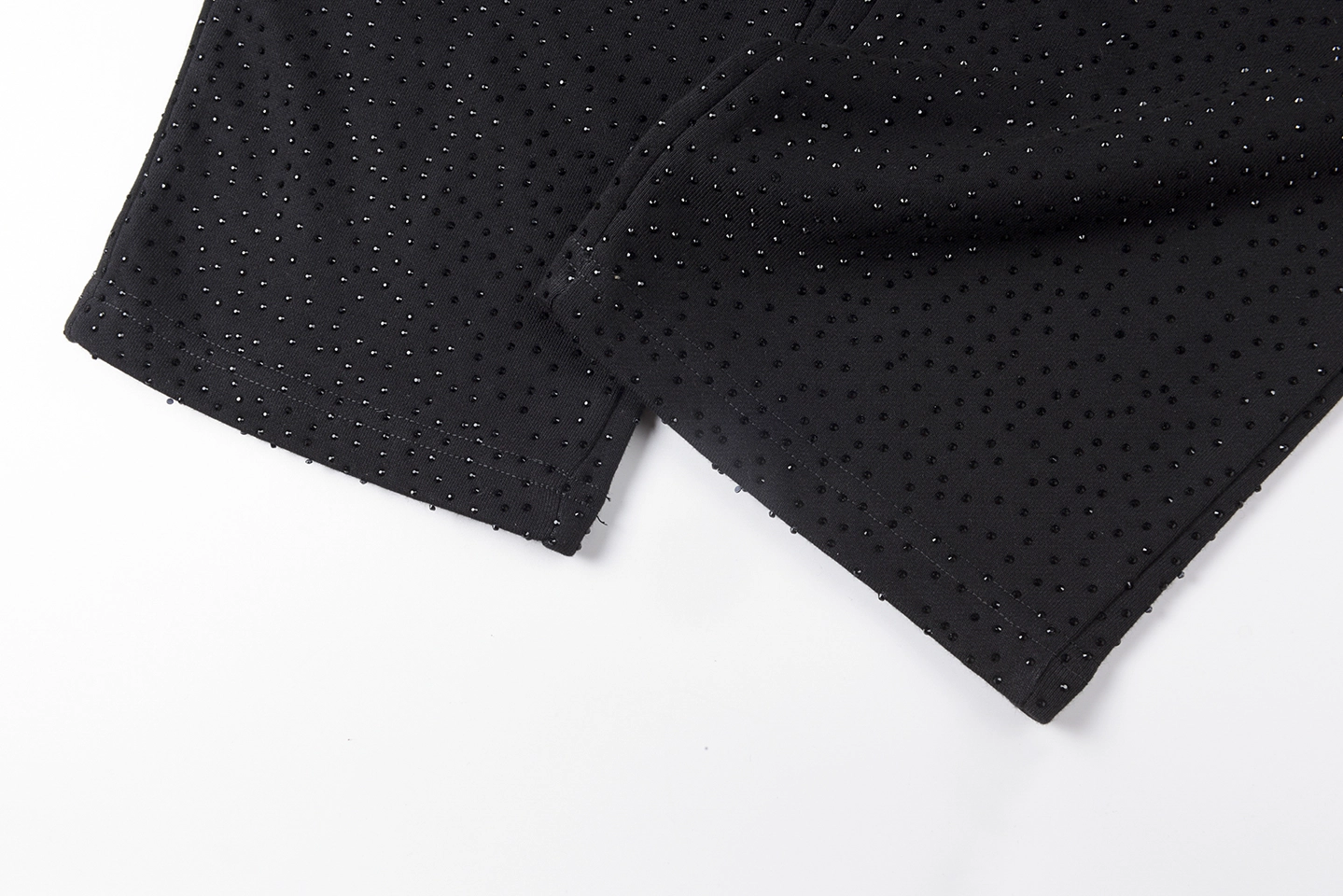 Sp5der Black Mesh Logo Track Pants10