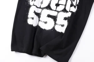 Sp5der Black SP5 555 Spray Graphic T-Shirt6