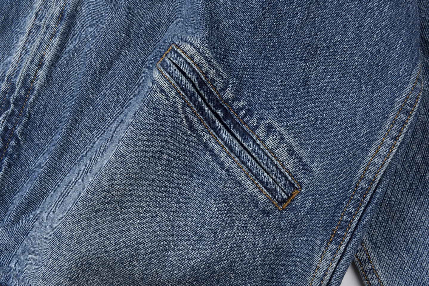 Sp5der Blue Washed Logo Embroidery Denim Jacket6