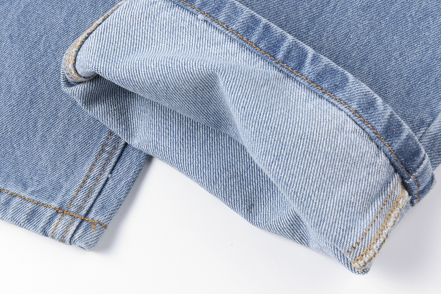 Sp5der Light Blue Red Logo Denim Jeans6