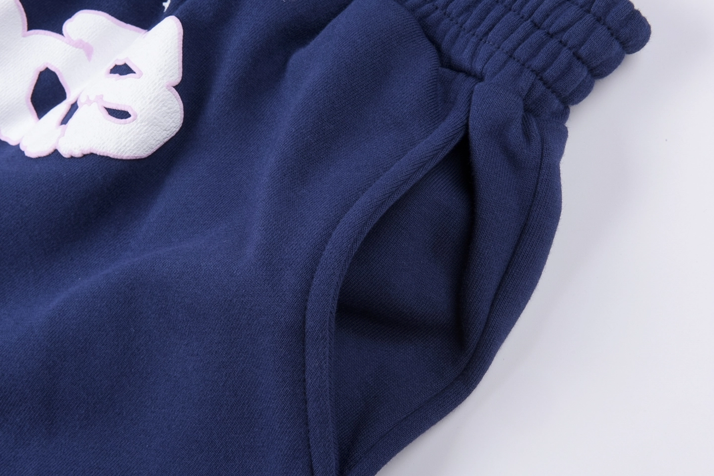 Sp5der Royal Blue Star Logo Sweat Shorts3