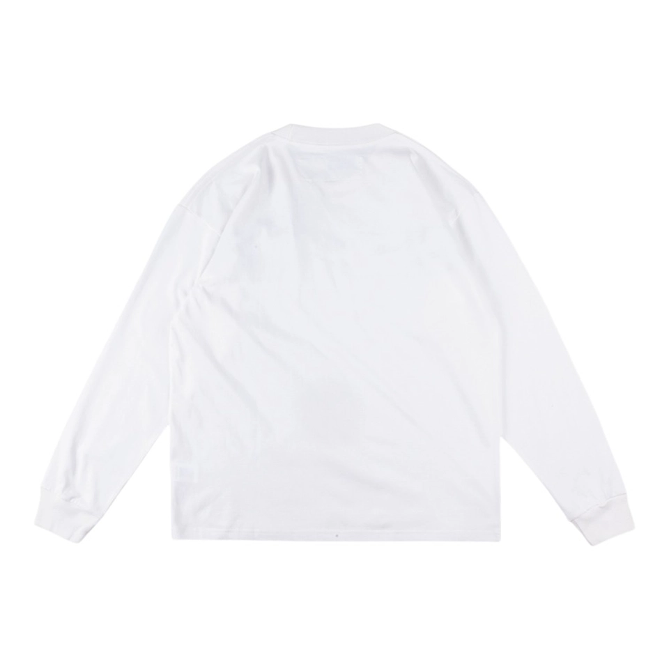 Sp5der White Spray Logo Shirt Back view