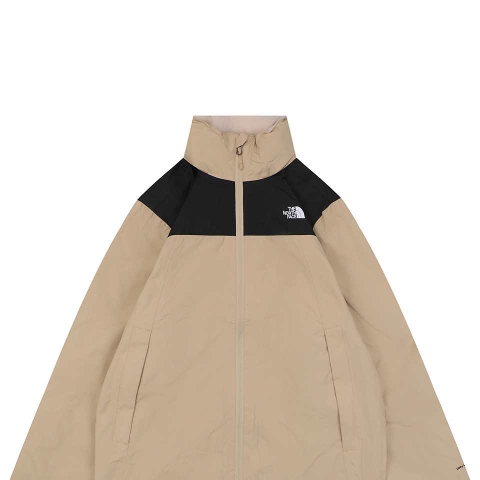 The North Face Retro Hidden Hood Windbreaker Jacket Brown