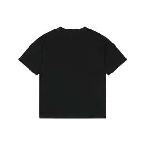 We11done Teddy Bear Graphic T-Shirt Black Back view