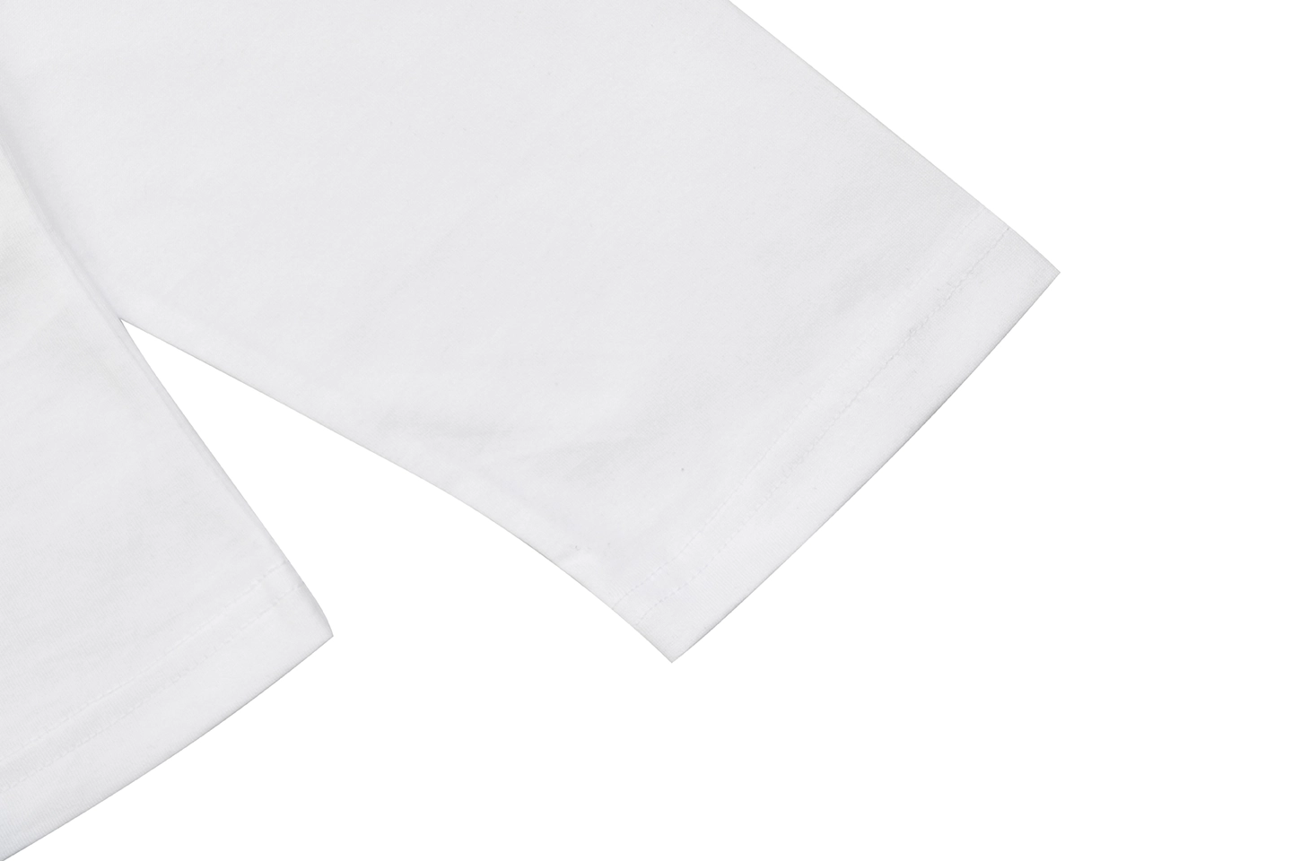 Acne Studios Distressed Circle Logo Shirt White Cuff