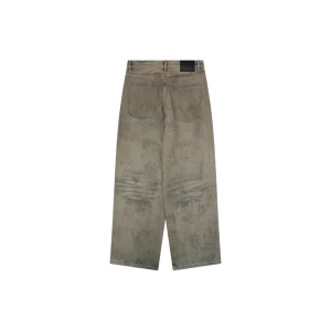 Acne Studios Mud-Dyed Wide-Leg Jeans Back view