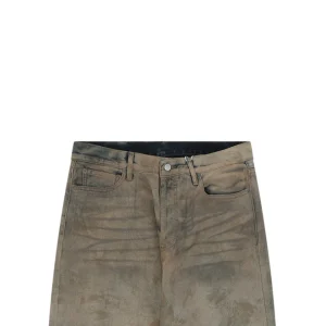 Acne Studios Mud-Dyed Wide-Leg Jeans
