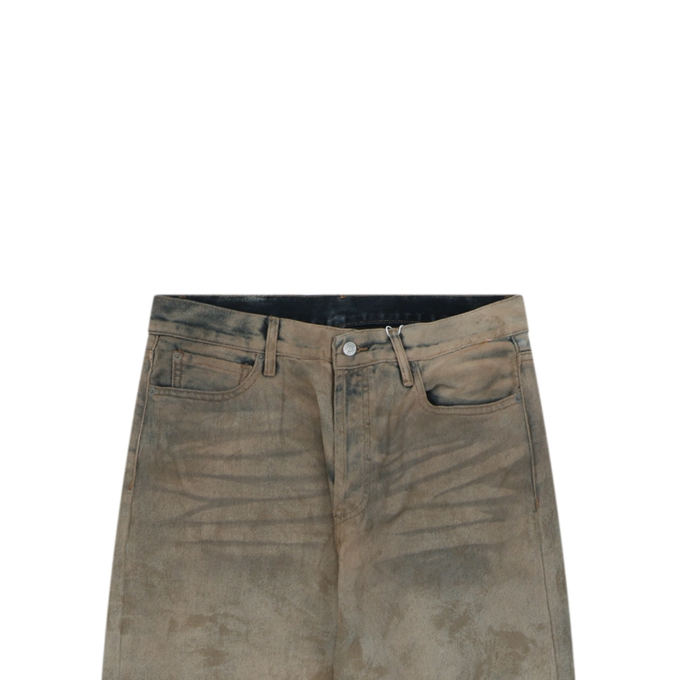 Acne Studios Mud-Dyed Wide-Leg Jeans