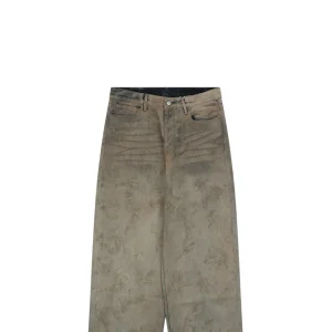 Acne Studios Mud-Dyed Wide-Leg Jeans