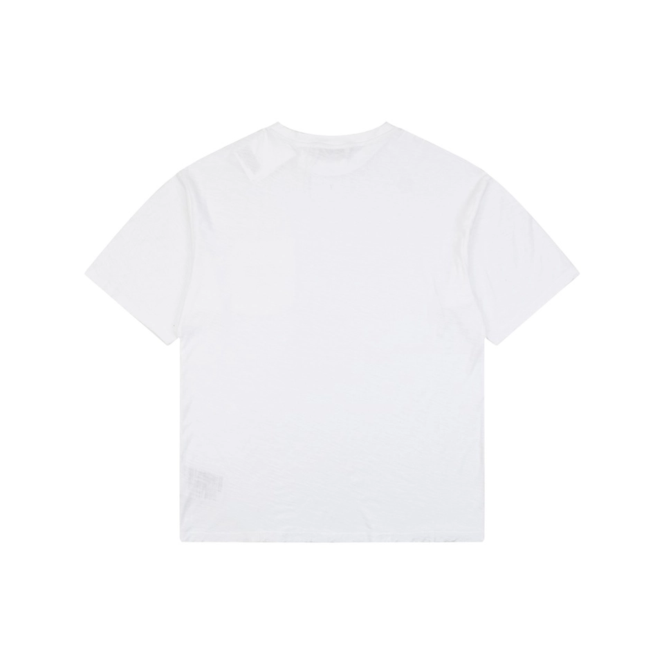 Acne Studios Pocket Logo T-Shirt White Back view