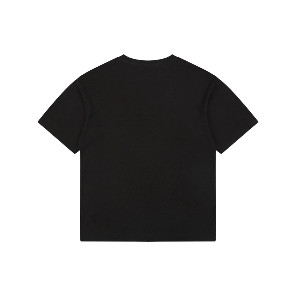 Acne Studios Pocket Logo T-Shirt Black Back view