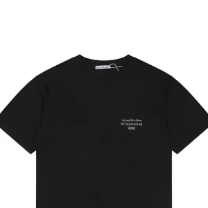 Acne Studios Pocket Logo T-Shirt Black