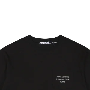 Acne Studios Pocket Logo T-Shirt Black
