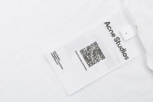 Acne Studios Pocket Logo T-Shirt White Wash label