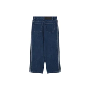 Adidas Originals Three Stripe Wide-Leg Denim Pants18.jpg