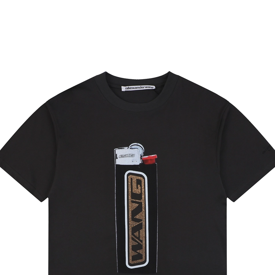 Alexander Wang Lighter Graphic T-Shirt